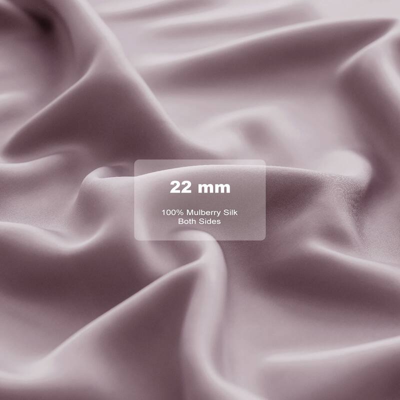 Wonderful 100% Pure Mulberry Silk Pillowcases - 2 Pack