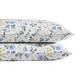 preview thumbnail 48 of 64, Laura Ashley Soft & Silky Sateen Printed Cotton Sheet Set Std Pillowcase Pair - Meadow Floral