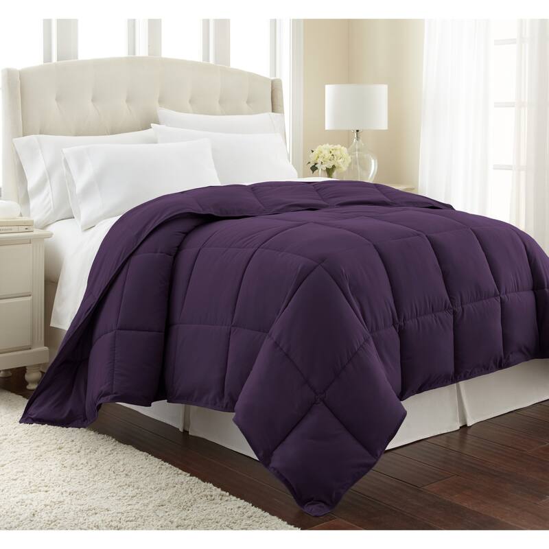 All Season Premium Down Alternative Comforter - Twin - Twin XL - Eggplant Purple