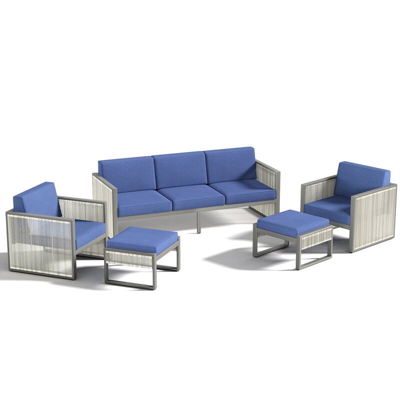 Pocassy 5 Inch Outdoor Patio Funiture Sets