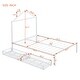 preview thumbnail 10 of 87, Metal Platform Bed with two drawers, House-Shaped Headboard Design for Kids, Boys and Girls