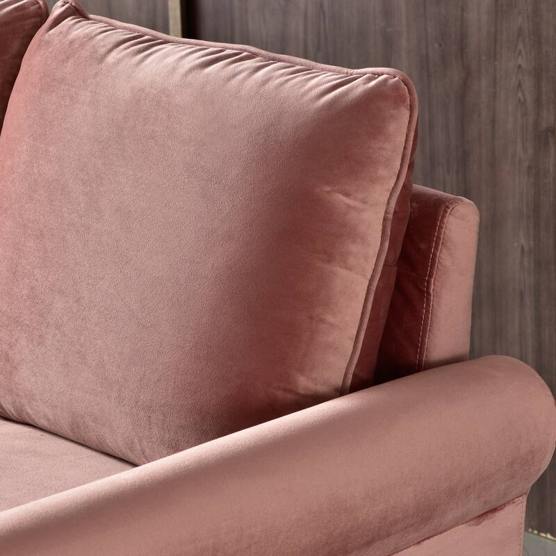 OVIOS Upholstered Mid-century Sofa