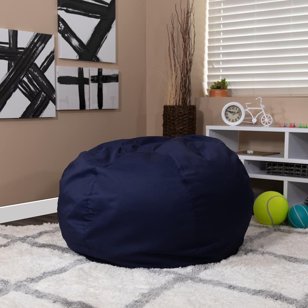 Oversized Refillable Bean Bag Chair for Kids and Adults
