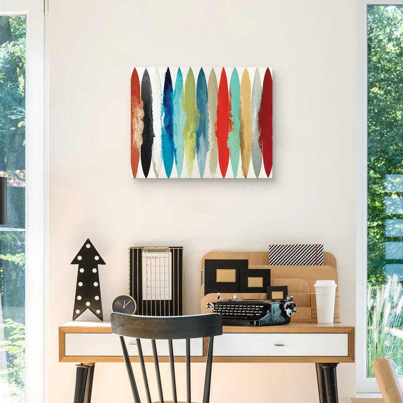 Flowing Motion I by Randy Hibberd Canvas Art Print