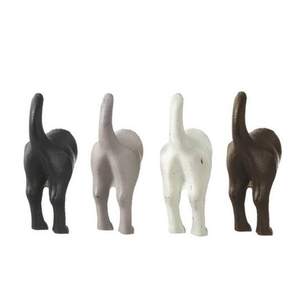 Shop Pack Of 8 Dog Tail Decorative Wall Hooks 4 75 Free