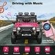 preview thumbnail 19 of 24, Ride on Car with 6 EVA Wheels&4WD, 24V Battery Powered Electric Car for Ages 3-6 Kids