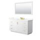 Option White, Gold Trim, Giotto Quartz Top