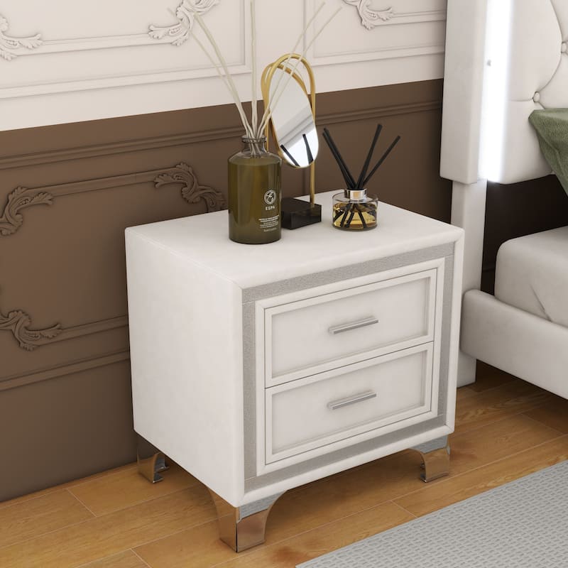 Velvet nightstand