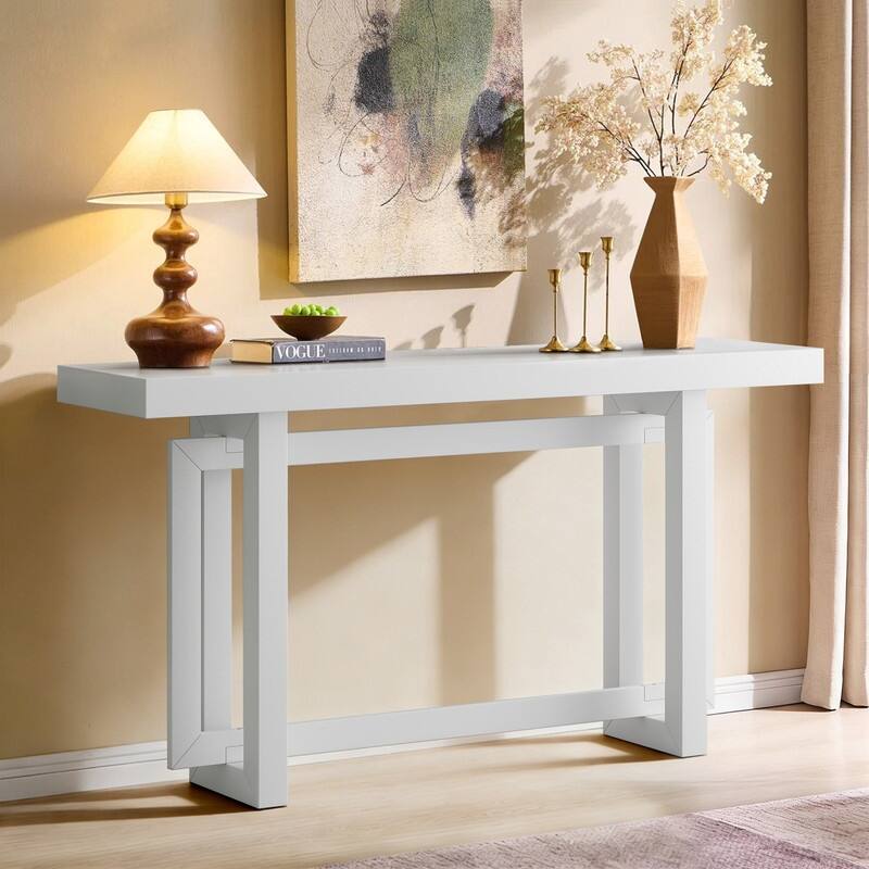 Stylish 59"Long Console Table,Entryway table,Hoyer table with wood frame