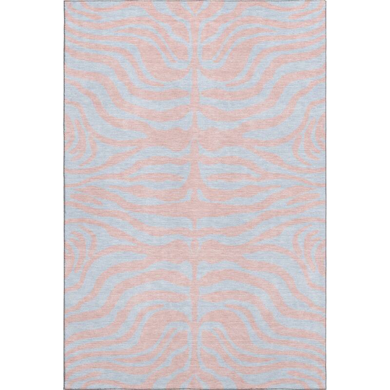 Premium Washable Super Soft Modern Zebra Print Mayfield Rug