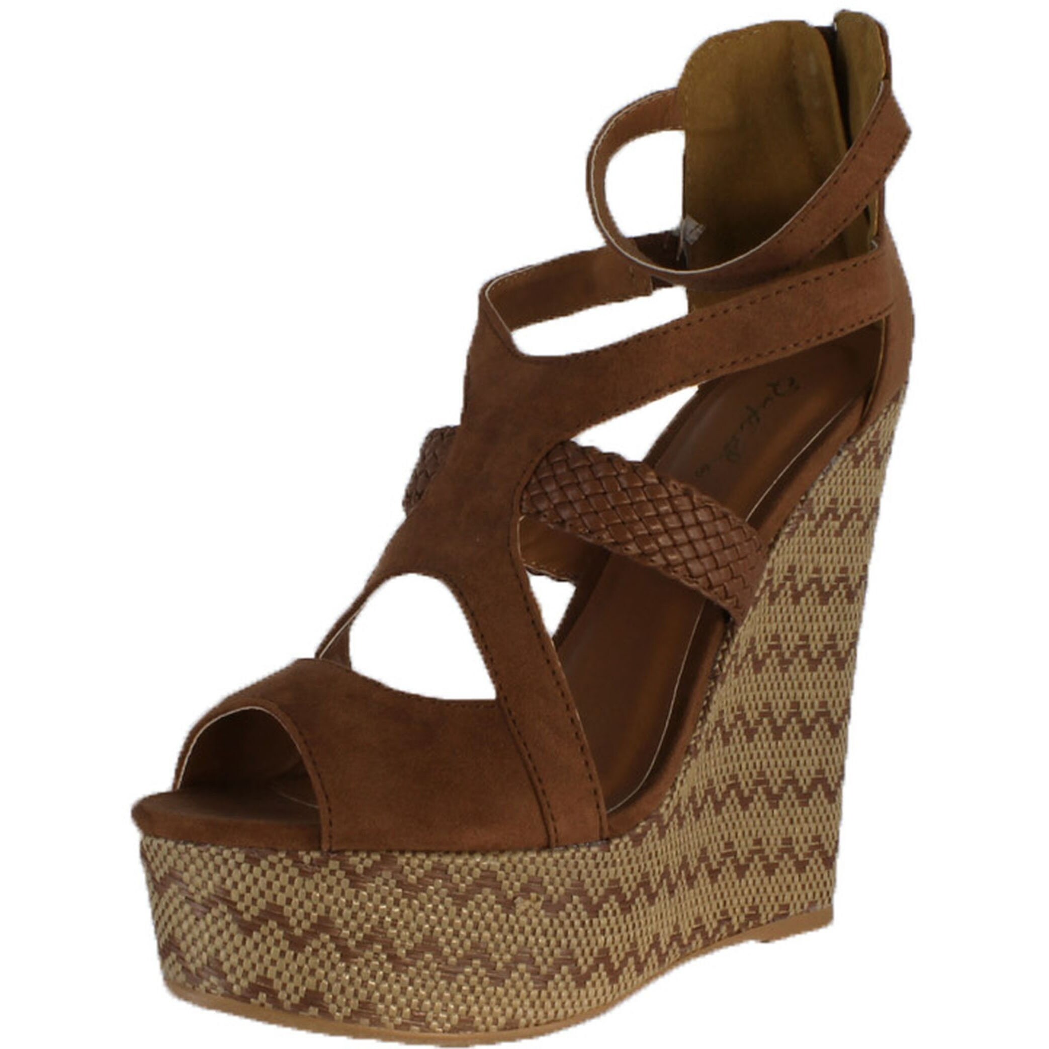 qupid platform sandals