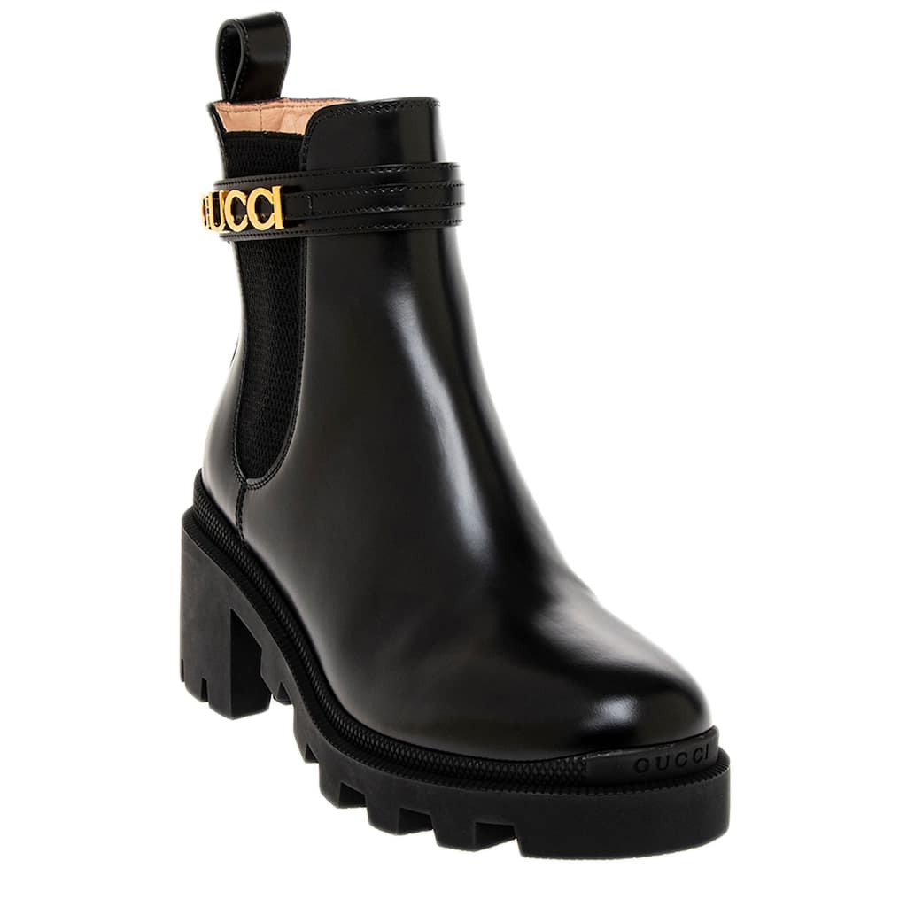 Gucci Signature Ankle Boots