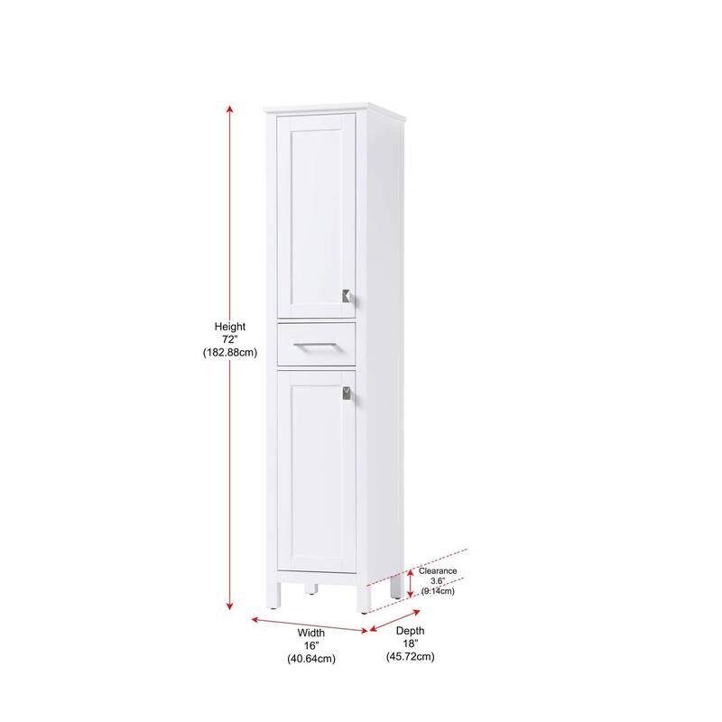 Quentin Bath Storage Cabinet (16-28 In.)