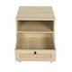 preview thumbnail 10 of 28, Rattan Nightstand Bedside Table with Rattan Drawers