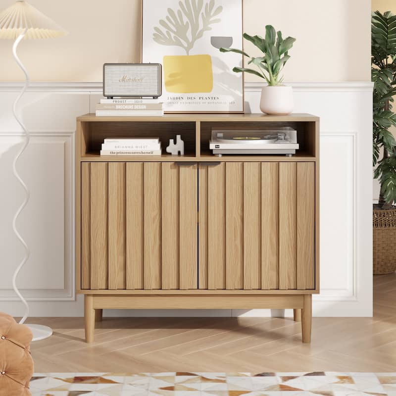 34 in. Buffet with Adjustable Shelves