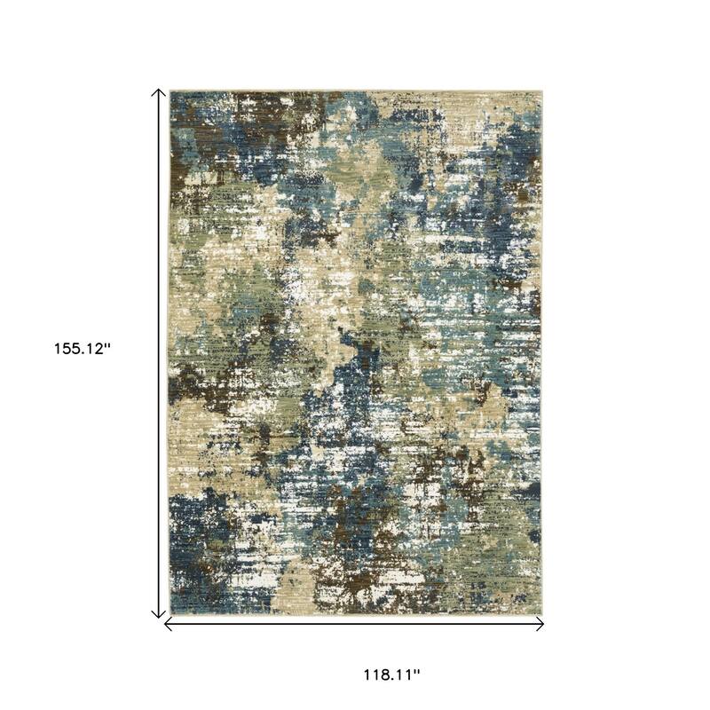 HomeRootsAbstract Modern Rectangle Area Rug