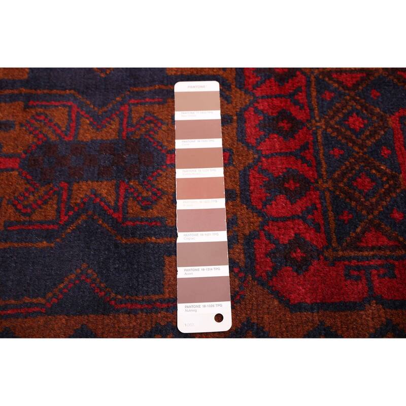 ECARPETGALLERY Hand-knotted Teimani Brown Wool Rug - 3'8 x 6'2