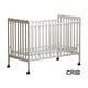 preview thumbnail 8 of 7, 3-In-1 Convertible Crib, Made Of Sustainable Pinewood, Non-Toxic Finish, Comes With Locking Wheels, Wooden Nursery Furniture