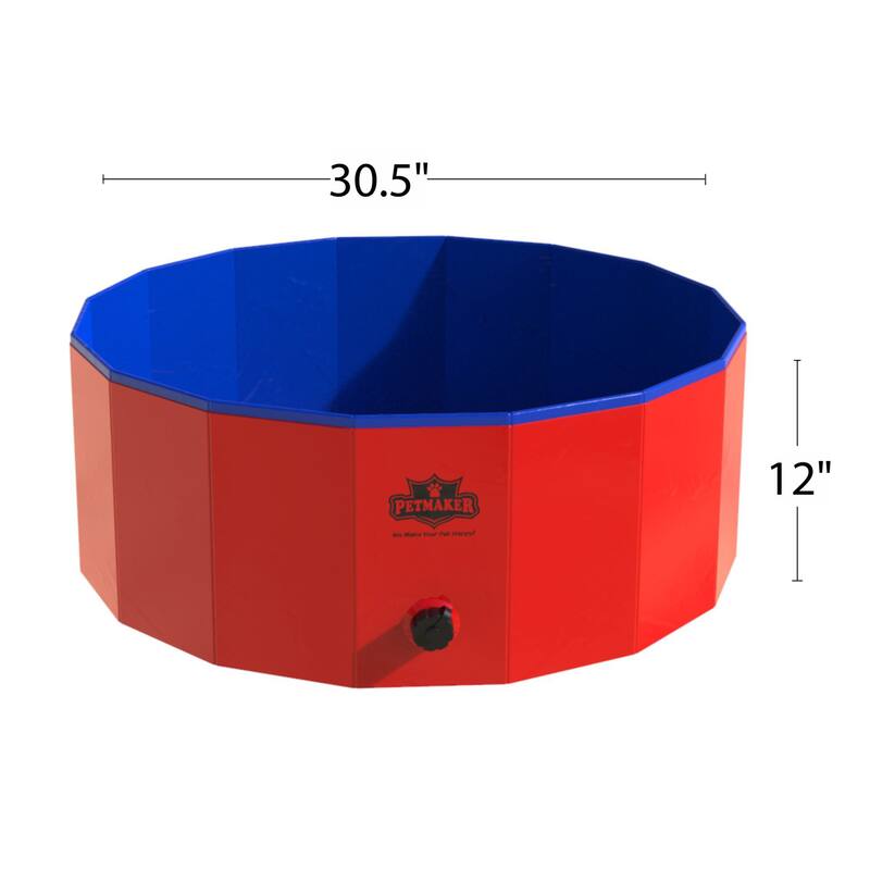 Pet Pal Foldable Pool for Dogs and Kids
