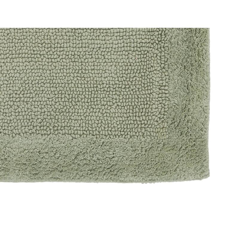Better Trends Bath Rugs 100% Cotton Soft Water Absorbent Chenille Bathroom Rug for Shower, Sink Mats Edge Collection