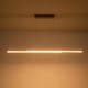 preview thumbnail 21 of 21, 59" Modern Black/Gold Linear Integrated LED Pendant Kitchen Island Light Bar