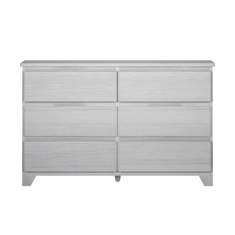 Max and Lily Farmhouse 6 Drawer Dresser