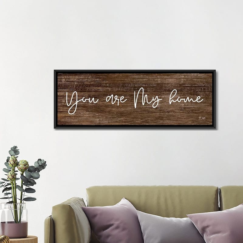 iCanvas "You Are My Home" by Jaxn Blvd. Framed