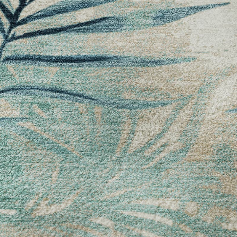 Premium Washable Super Soft Tropical Floral Mayfield Rug