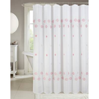 Tiffany Embroidered Shower Curtain