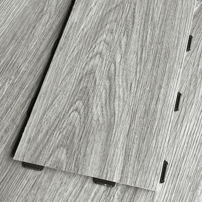 Art3d 36'' x 6'' Interlocking Luxury Vinyl Flooring Tile, Wood Floor Plank,Waterproof, Anti-Slip,18pcs,27 sqft