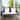 Costway 2-Person Patio Rattan Hanging Porch Swing Bench Chair Cushion