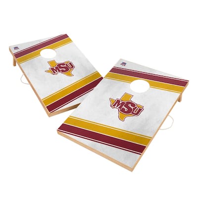 Midwestern State Mustangs Regulation 2x4 Cornhole Set