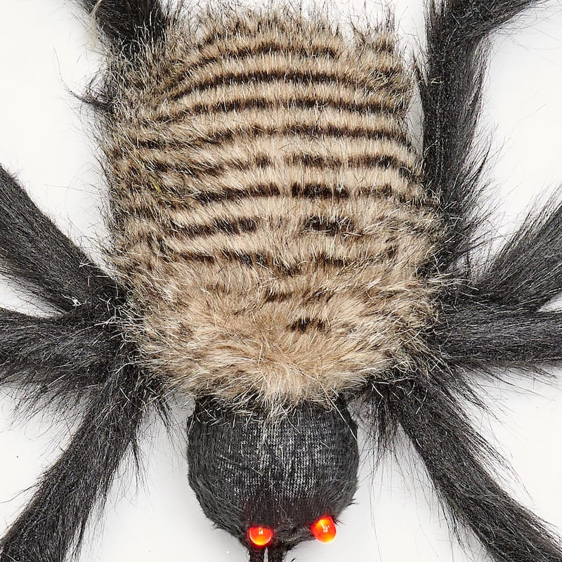 27" Spider w/ Red Flashing Eyes