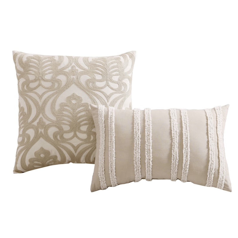Riverbrook Home Rhapsody 5 PC Medallion Clip Jacquard