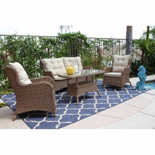 Canterbury rattan garden sale furniture