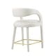 preview thumbnail 13 of 44, Pinnacle Performance Velvet Counter Stool Set of Two