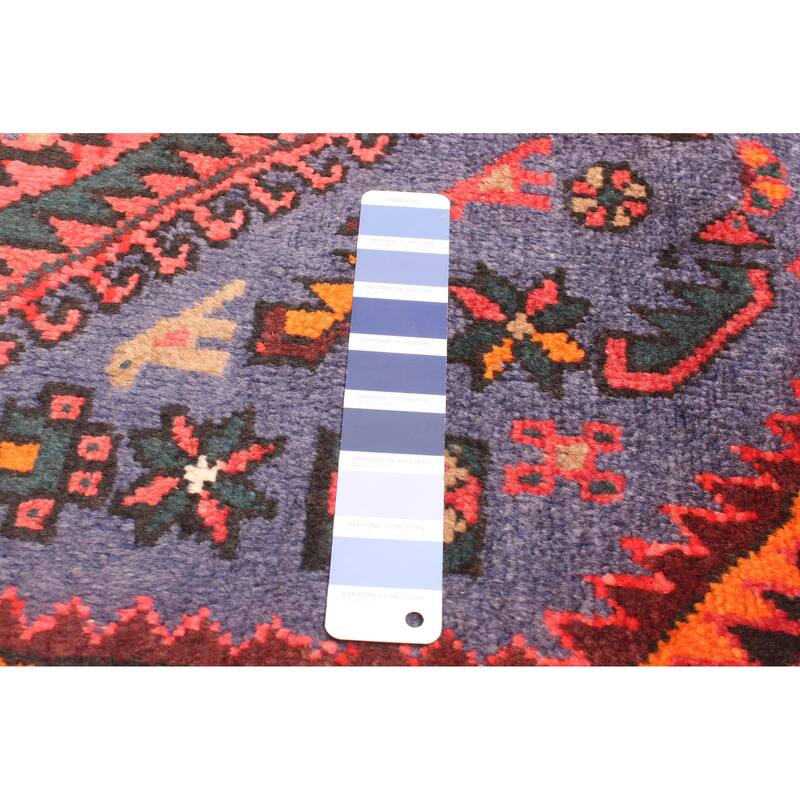 ECARPETGALLERY Hand-knotted Andelz Blue Wool Rug - 4'4 x 7'1