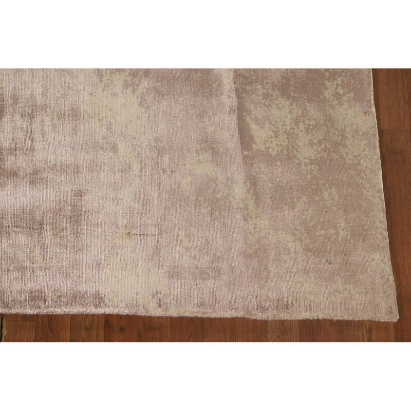 Abstract / Modern Area Rug Handmade Wool Carpet - 6'6" x 9'10"