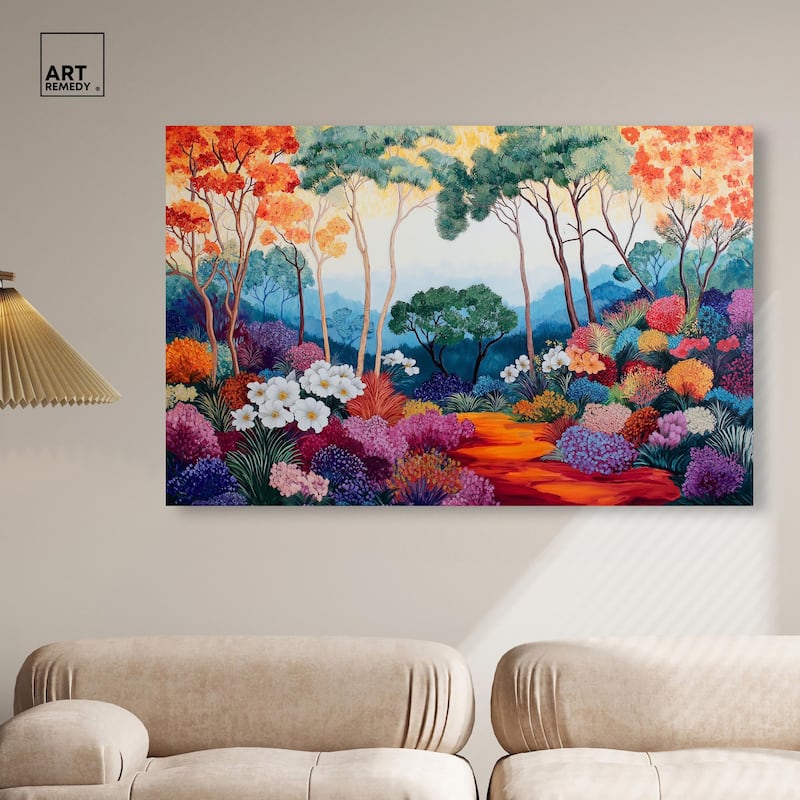 Solara's Bloom II Canvas by Art Remedy, Gallery Wrapped