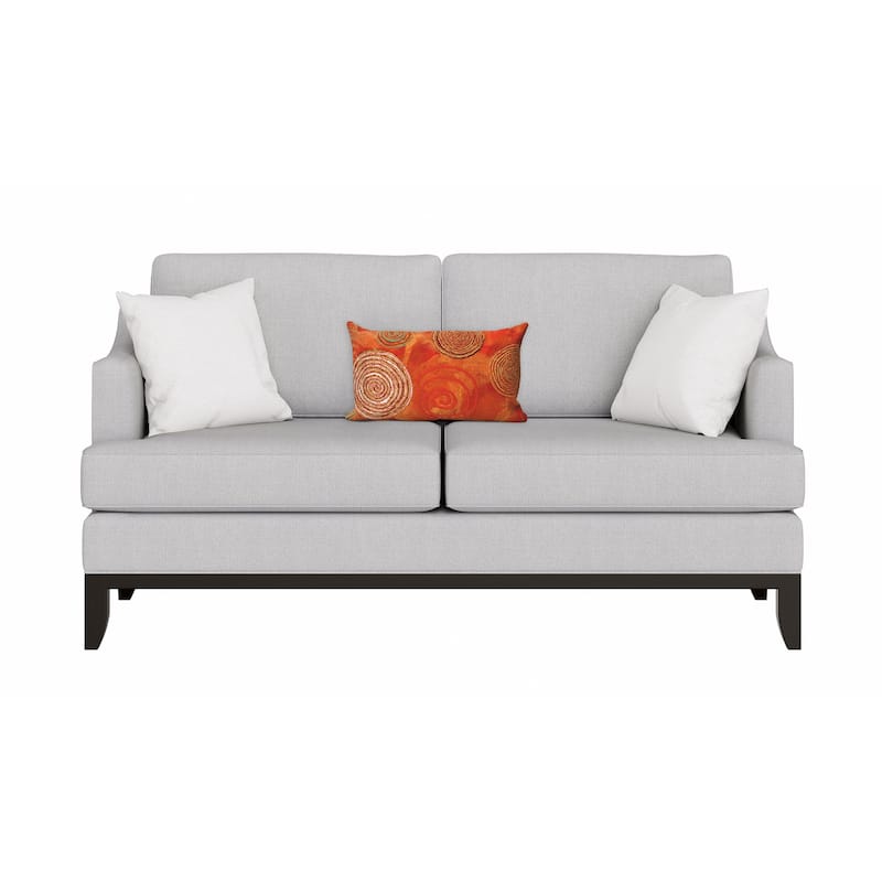 Liora Manne Visions III Graffiti Swirl Indoor/Outdoor Pillow Warm 12"X20"