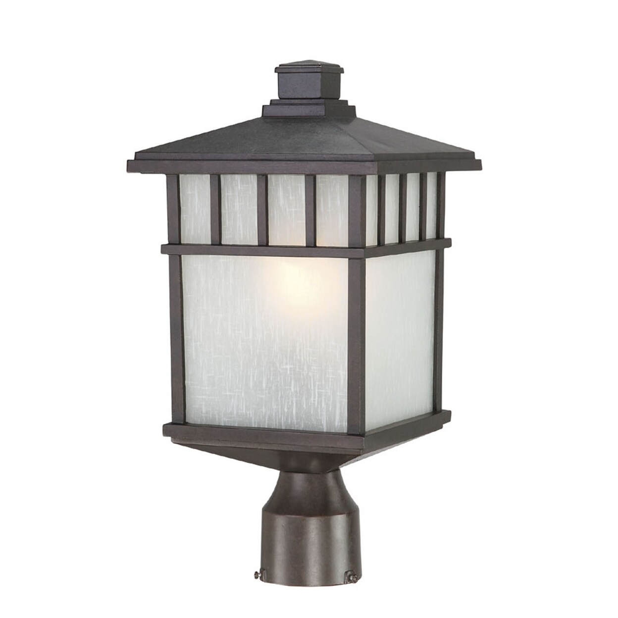 Shop Dolan Designs 9116 Craftsman Mission 1 Light Small Outdoor Post Light From The Barton Collection Overstock 16906099