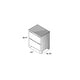 preview thumbnail 6 of 7, Max and Lily Farmhouse Nightstand with 2 Drawers