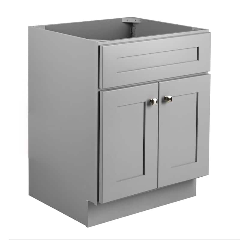 Design House 215517 Brookings 24" Single Free Standing Vanity Cabinet - Gray