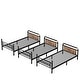 preview thumbnail 36 of 36, Heavy Duty Metal Bunk Bed,Industrial Detachable Bunkbeds with Safety Guard Rails ，Multiple Size