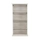 preview thumbnail 7 of 23, GDFStudio - Brookline Modern Storage Glass Display Cabinet with Flip-Up Glass Doors and 4-Tier Shelving