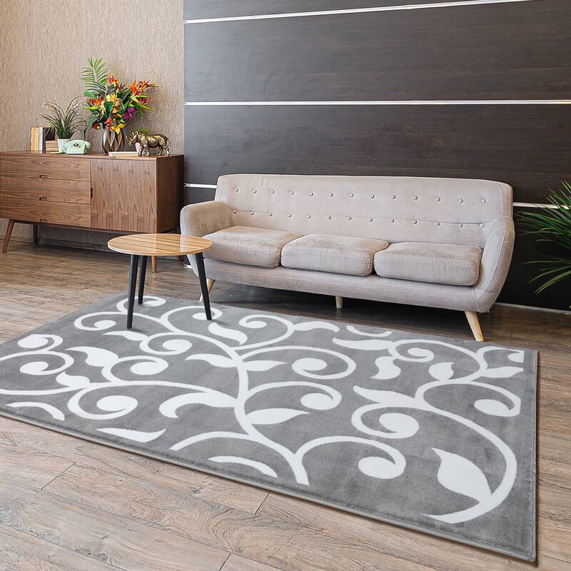 SUSSEXHOME Area Rugs Modern Design for Living Room