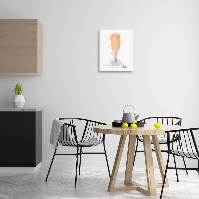 Stupell Gleaming Bellini Glass Canvas Wall Art Design By Matthew Piotrowicz