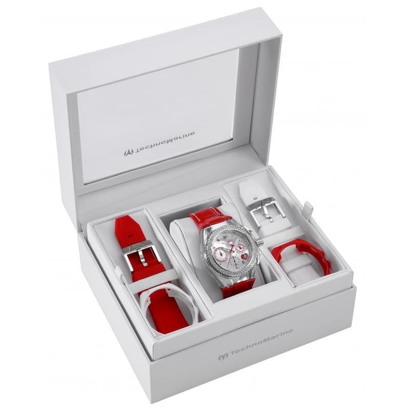 Technomarine Women's TM-117001 Cruise Quartz Multifunction White Dial Watch - Mother of Pearl