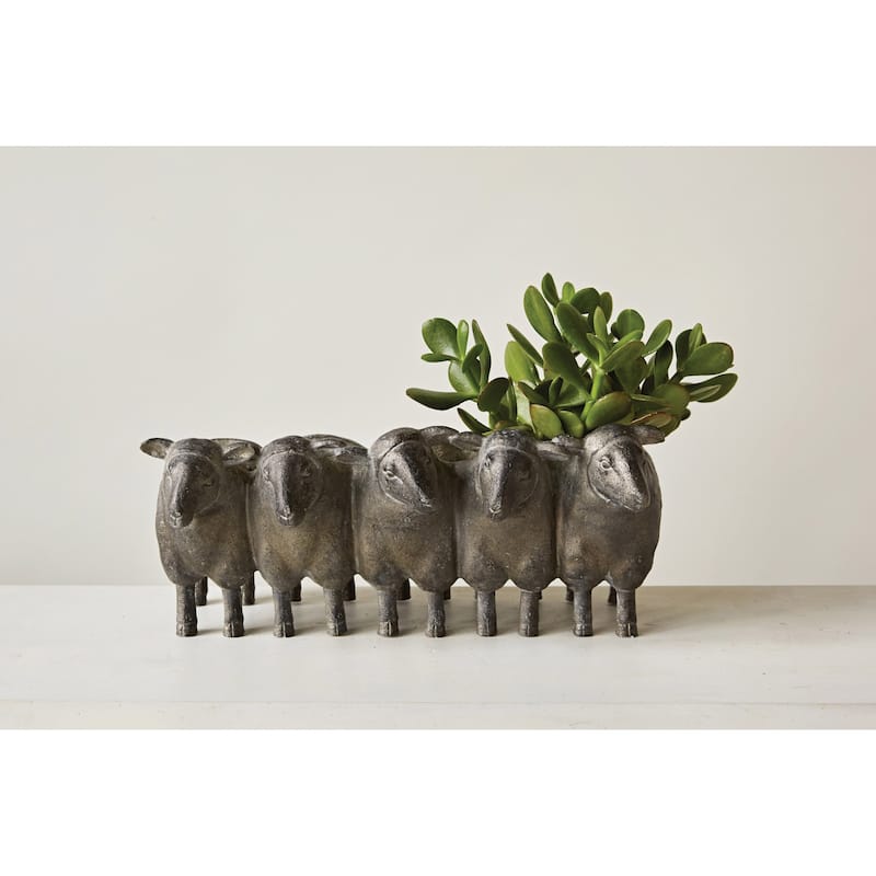 Resin Sheep Planter