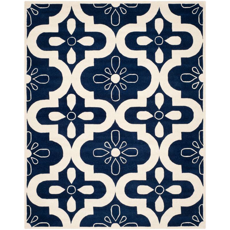 SAFAVIEH Handmade Chatham Swaantje Moroccan Wool Rug